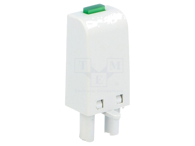Signaalmodule; socket; Signalering: LED; Kleur: groen; 6VDC,24VDC Signaalmodule; socket; Signalering: LED; Kleur: groen; 6VDC,24VDC